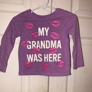 Infant Girl’s Children’s Place “Lips” Tee
